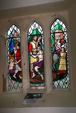 West Looe - Detail of Stained Glass